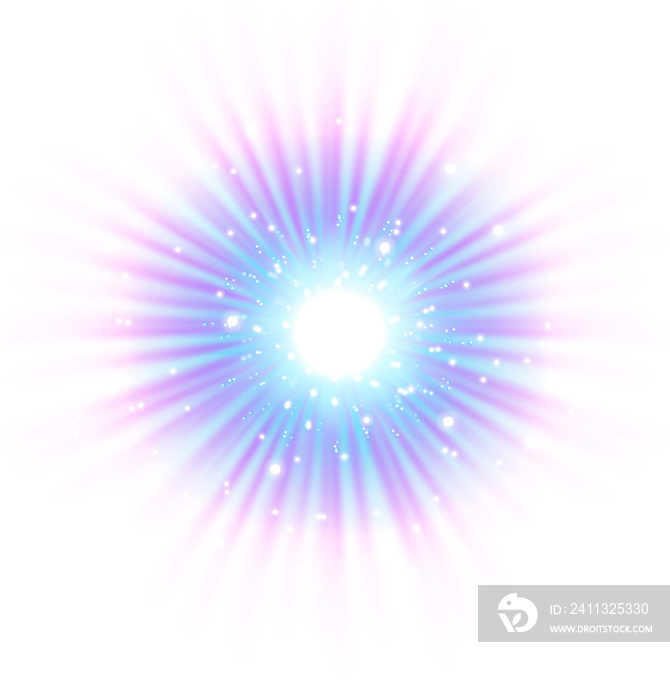 Glow light star