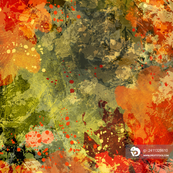 Autumn abstract scrapbook backdrop classic design