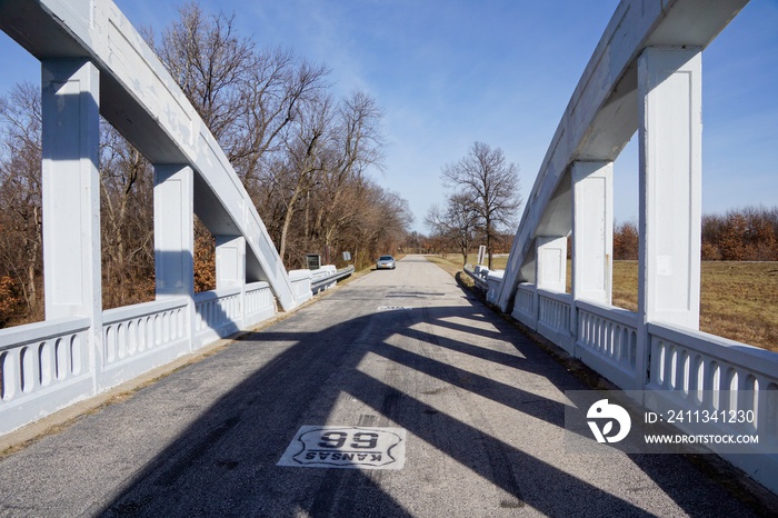 Route 66 in Kansas USA