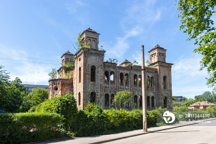 Ruins of the Vidin Synagogue in Vidin, Bulgaria