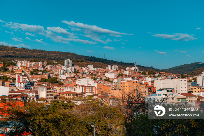 LANDSCAPE OF THE CITY OF SAN GIL, SANTANDER, COLOMBIA