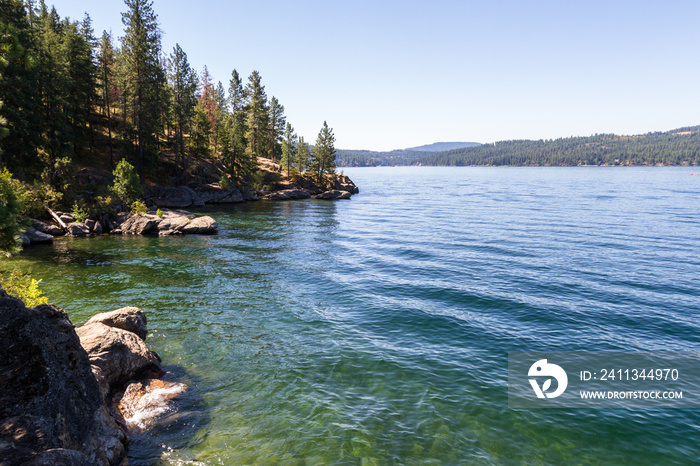 Tubs hill and lake Coeur d’ Alene