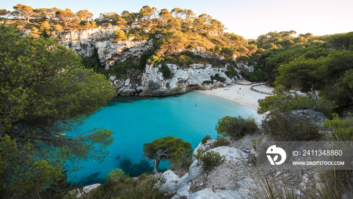 Cala Macarelleta - isola di Minorca (Baleari)