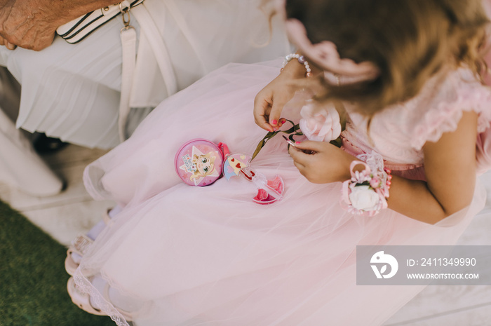 child behavior at a wedding banquet