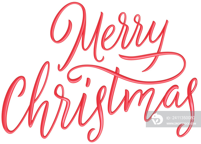 Merry Christmas Lettering