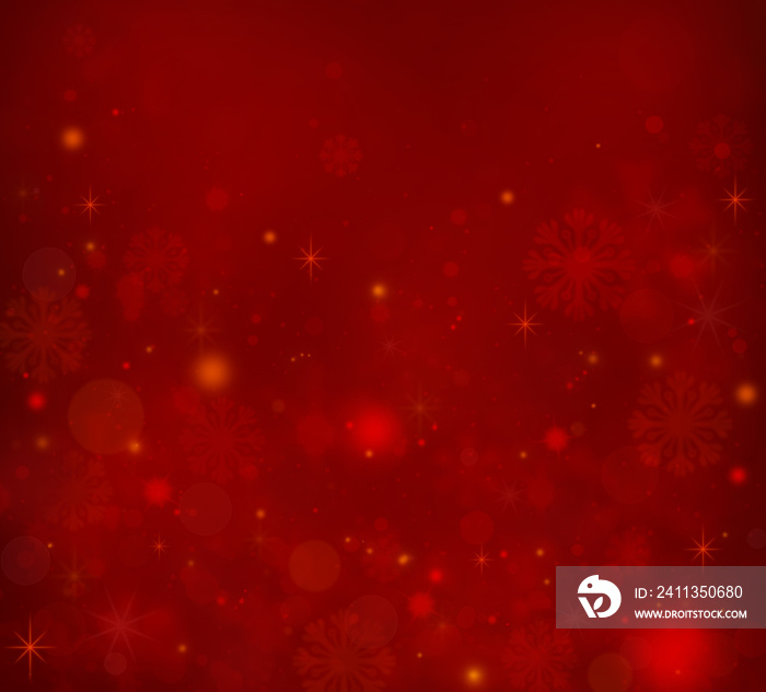 Christmas background with snowflakes