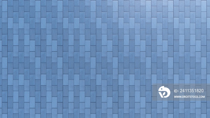 blue tiles background