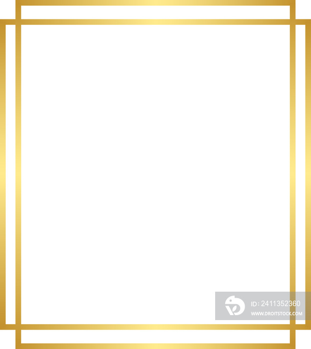 Gold Border Frame