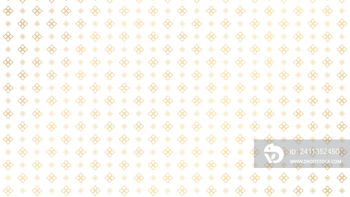 Asian art luxury and gold flower pattern, vector illustration