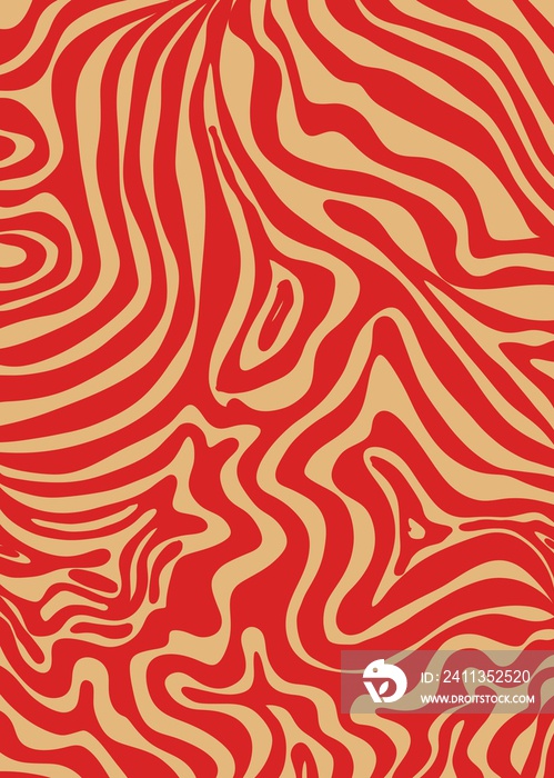 Abstract Swirl Modern Groovy Background