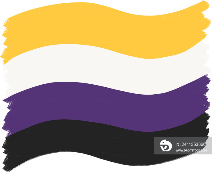 Nonbinary pride flag