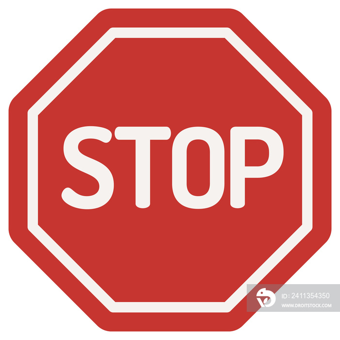 stop road sign