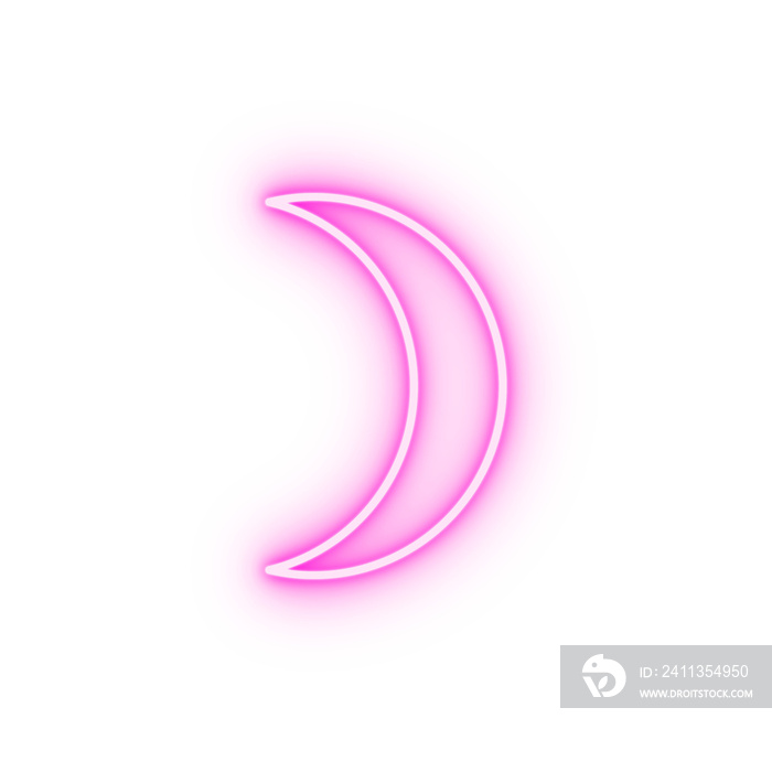 Brightness sign neon icon