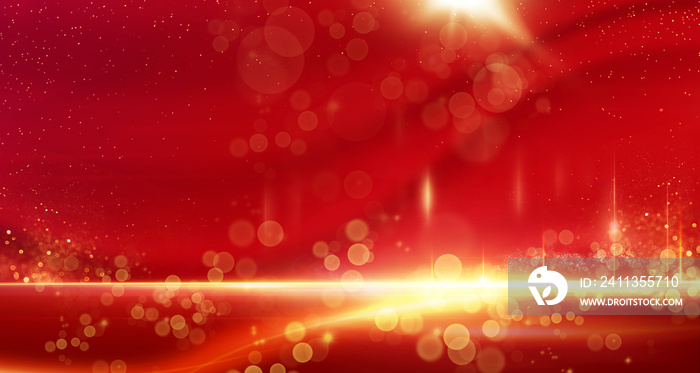 premium red gold background