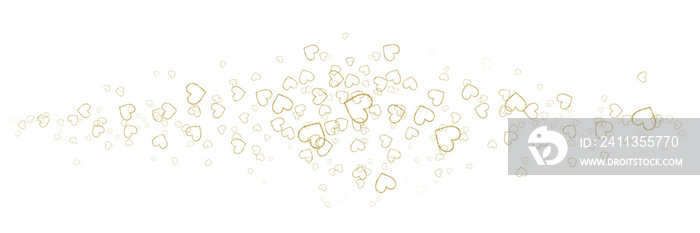 Abstract gold heart background. Abstract gold love png