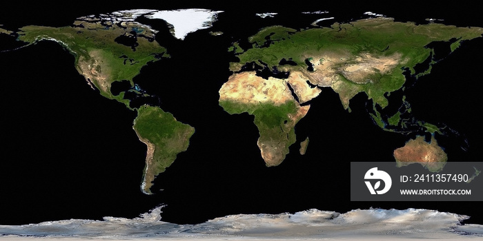 Earth Map Aerial