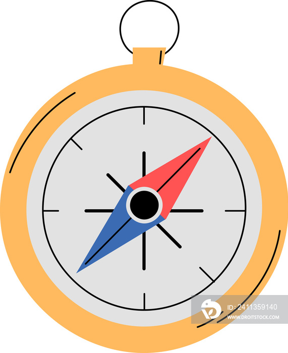 compass holiday travel journey clipart