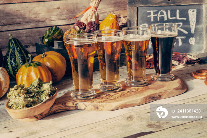 Oktoberfest Beer Flight