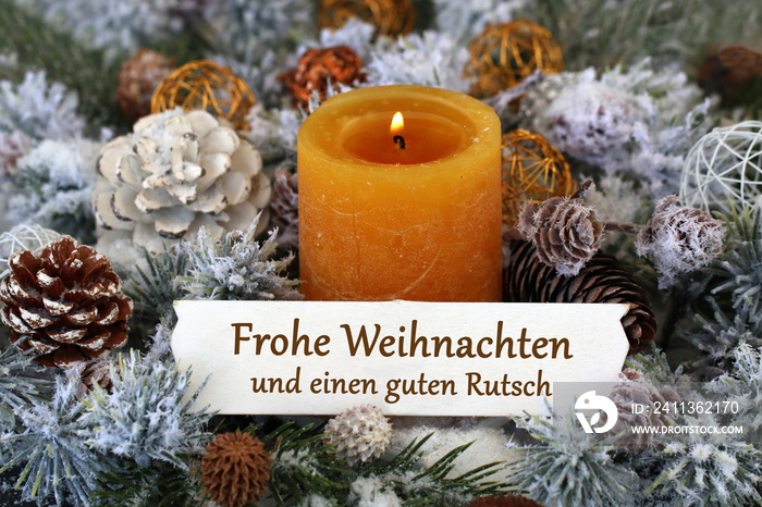 Frohe Weihnachten und einen guten Rutsch