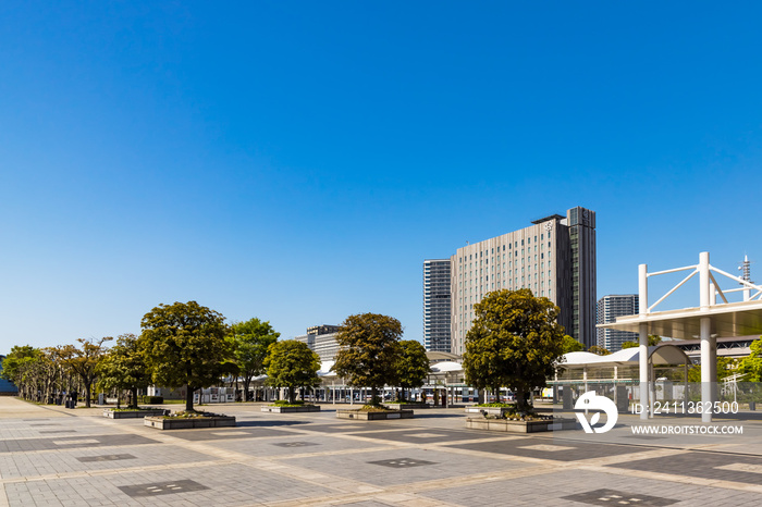 (東京都ｰ都市風景)有明の広場風景４