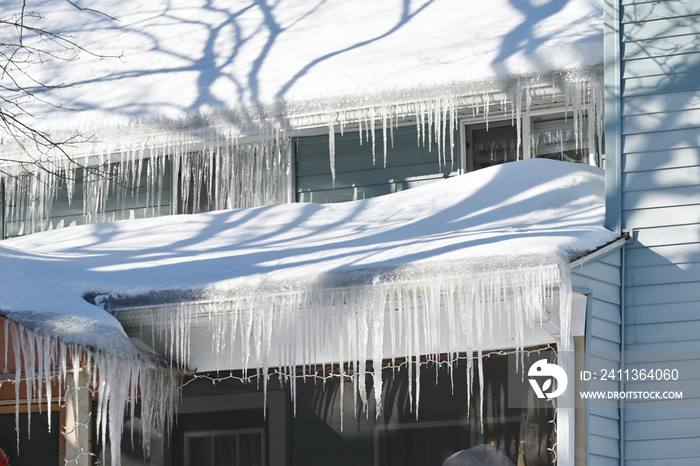 Icicles off the Roof