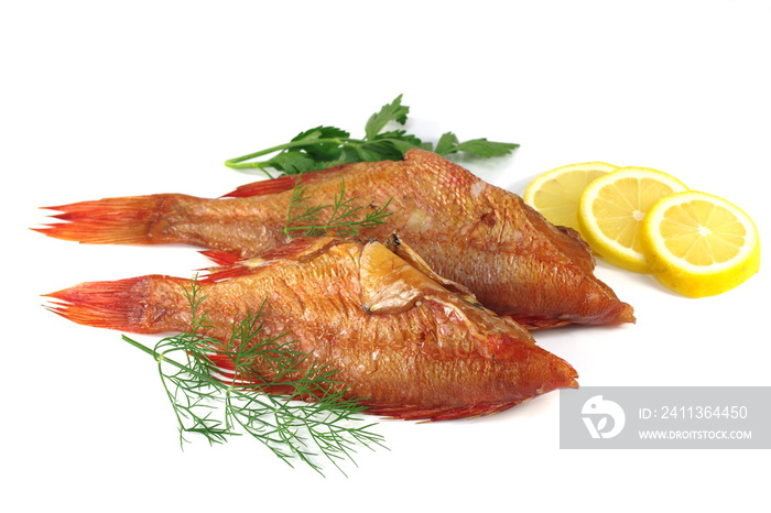 smoked salwater red fish