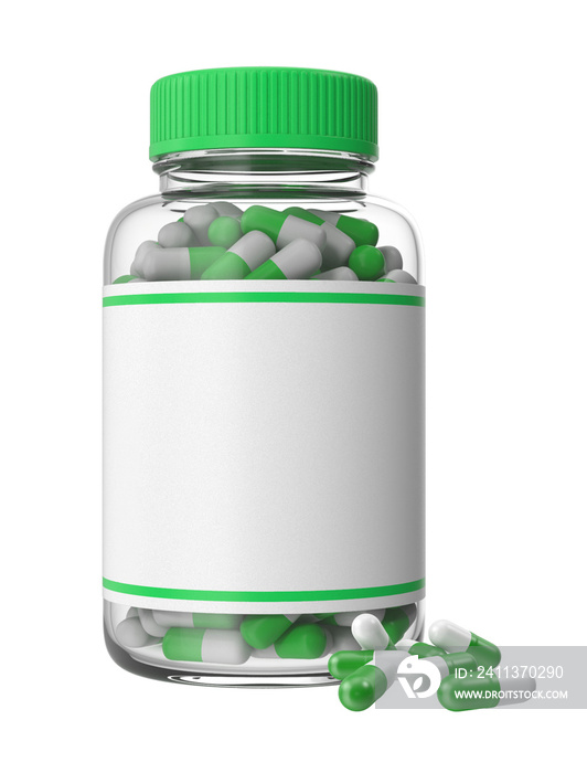 bottle of pills