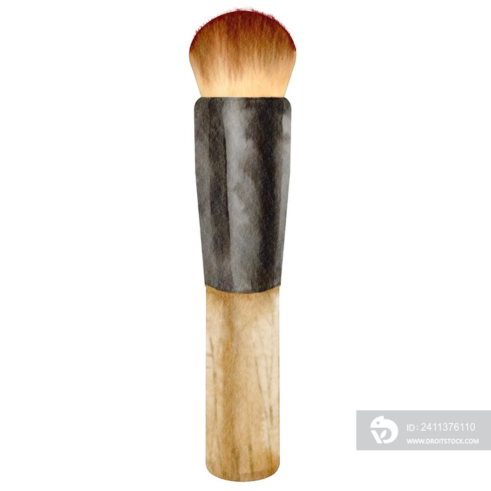 watercolor makeup brush cosmetic