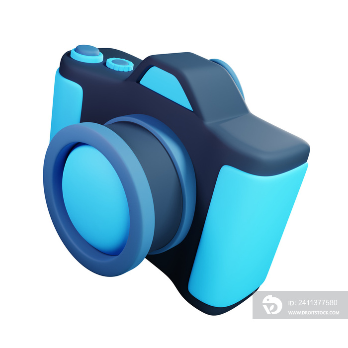 3D Camera Illustration