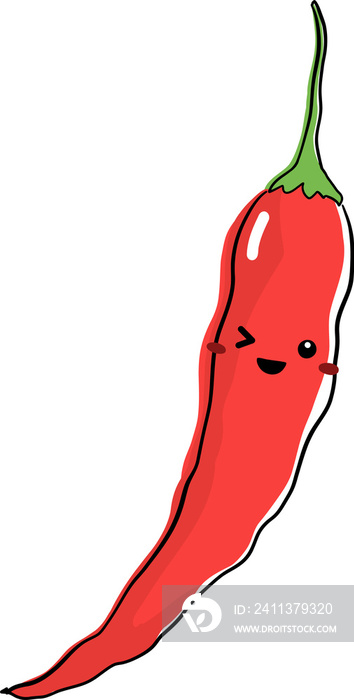 Hot pepper character