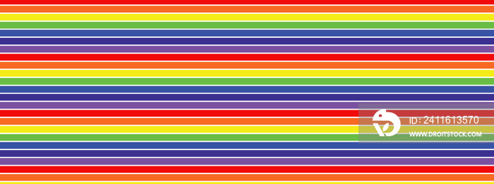 Seamless Rainbow web banner background