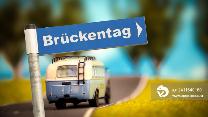 Schild 366 - Brückentag