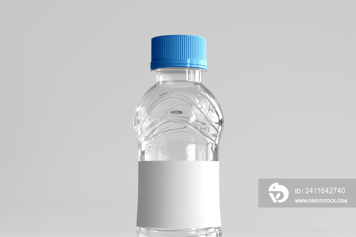 Fresh Water Bottle with Blank Label