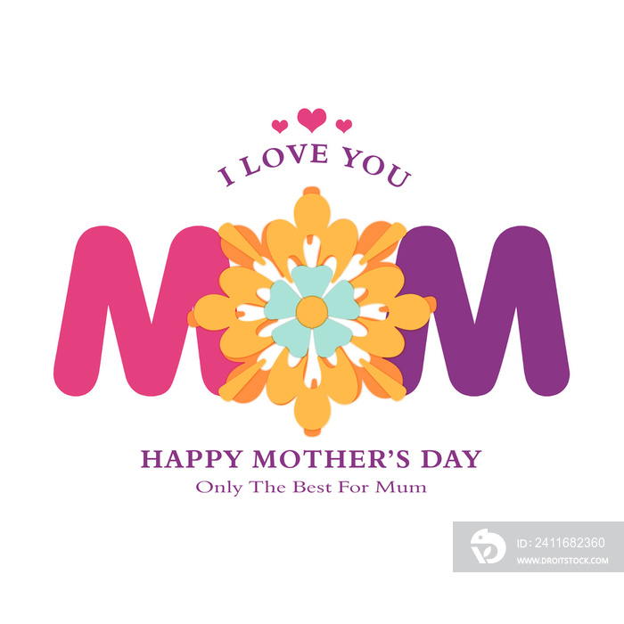 `i love you mom`, mothers day graphics