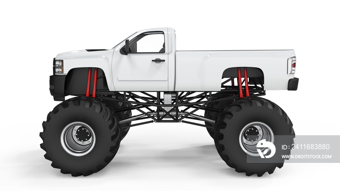 Monster truck for mockup