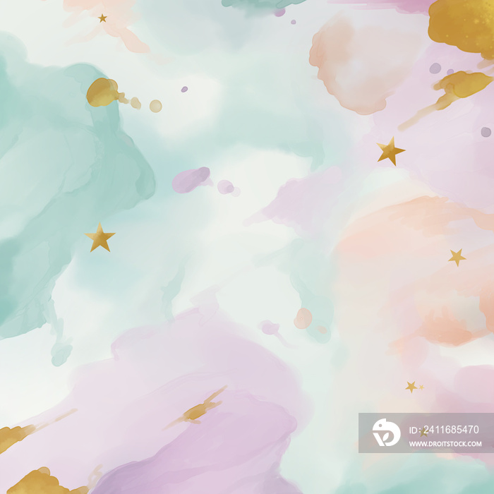 Cute Magical Abstract Background