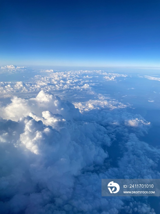 clouds over the sea