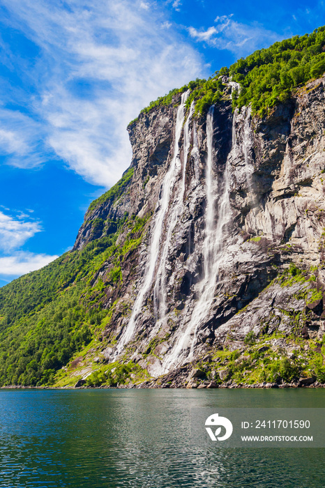 Geiranger at Geirangerfjord, Norway