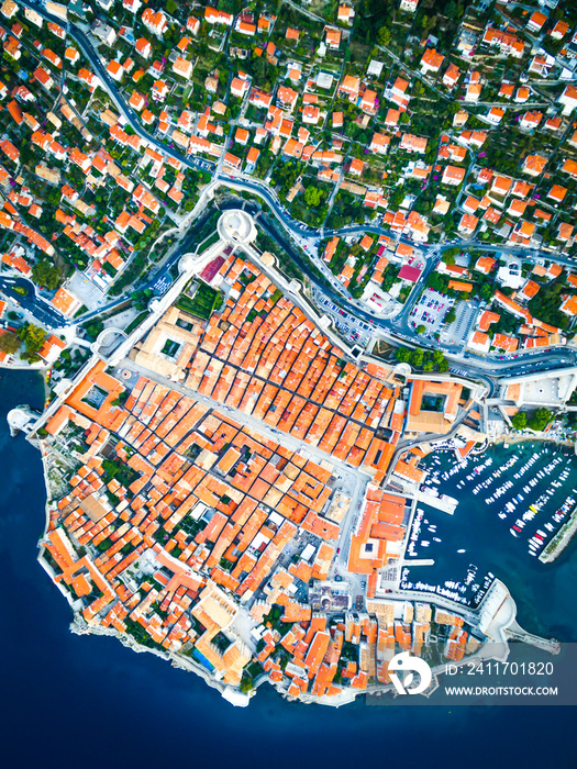 Kings landing and harbour from above (Dubrovnik)