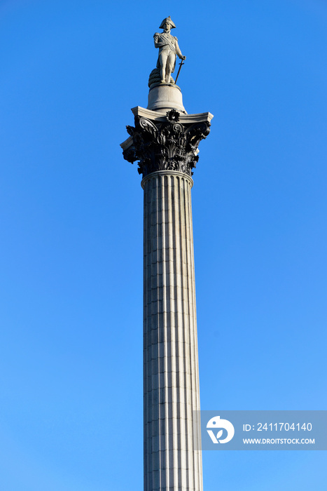 Nelsonsäule, London, England, Großbritannien, Europa