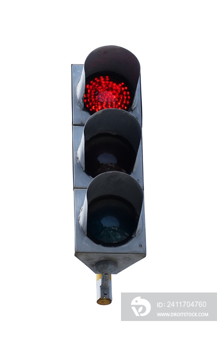 traffic light isolated