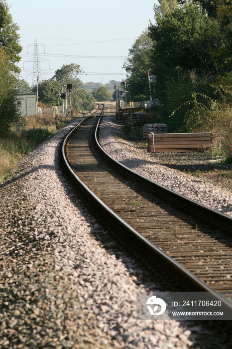 Train tracks, Suffolk