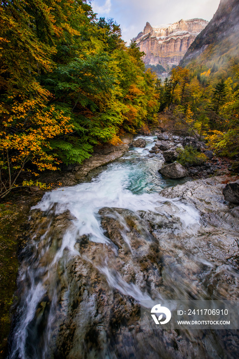 Autumn in Ordesa and Monte Perdido National Park, Spain