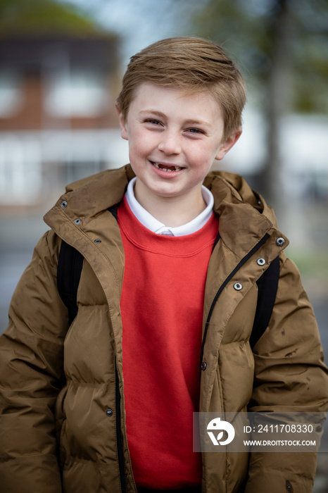 Portrait of Schoolboy