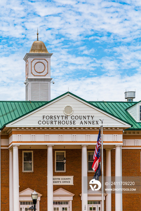 Forsyth County Courthouse Annex and Sheriffs Office in Cumming Georgia