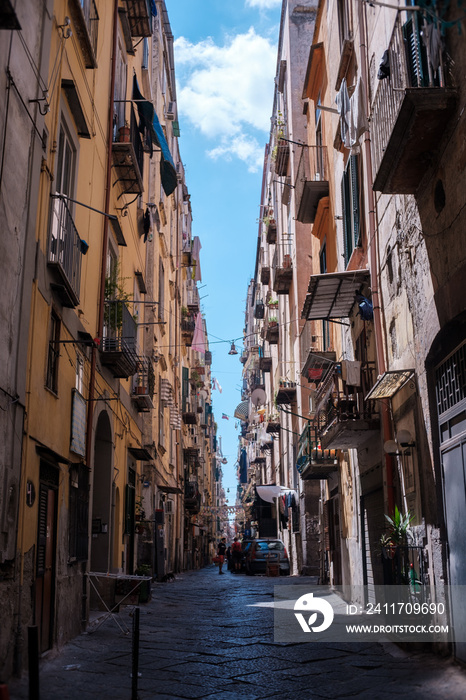 Napoli, italy, quartieri spagnoli