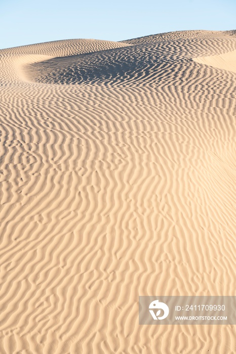 The Little Sahara sand dunes