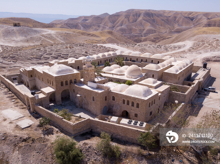 Nabi Musa, Prophet Moses burial site in Judean desert,