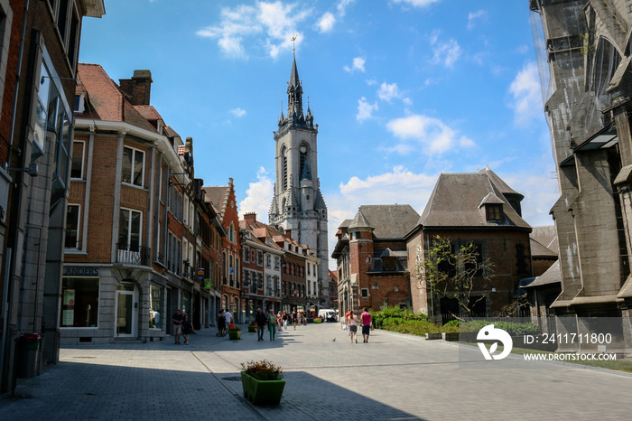 The Belfry in the city of Tournai, Belgium