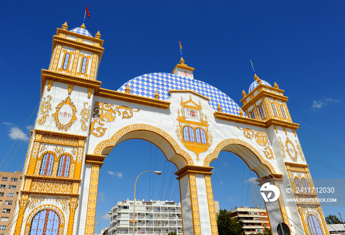 Fair en Seville, Spain